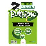 Günay Yayınları 7.Sınıf 32 Haftalık Bumerang Din Kültürü ve Ahlak Bilgisi Soru Bankası