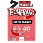 Günay Yayınları 7. Sınıf Bumerang 32 Haftalık Denemeler Sosyal Bilgiler 2025-2026 Güncel Basım