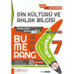 Günay Yayınları 7. Sınıf Bumerang Etkinlikli Konu Özetli Din Kültürü ve Ahlak Bilgisi 2025-2026 Güncel Basım