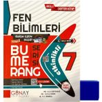 Günay Yayınları 7. Sınıf Bumerang Fen Bilimleri Defter Kitap – Silgi
