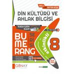 Günay Yayınları 8. Sınıf Bumerang Etkinlikli Din Kültürü ve Ahlak Bilgisi