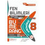 Günay Yayınları 8.Sınıf Bumerang Fen Bilimleri Etkinlikli Akıllı Kitap 20222023 (Çok Renkli)