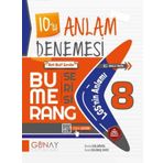 Günay Yayınları 8. Sınıf Bumerang Serisi 10'lu Anlam Denemeleri