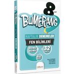 Günay Yayınları 8. Sınıf Fen Bilimleri Bumerang Konu Konu Haftalık Denemeler