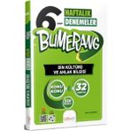 Günay Yayınları Günay Yayıncılık 6. Sınıf Din Kültürü ve Ahlak Bilgisi Bumerang Konu Konu Haftalık Denemeler