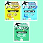Günay Yayınları Gün&Ay Yayınları 5. Sınıf Bumerang Türkçe Matematik Fen Bilimleri Deneme Seti