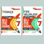 Günay Yayınları Gün&Ay Yayınları 7. Sınıf Bumerang Etkinlikli Türkçe ve Fen Bilimleri Soru Bankası Seti