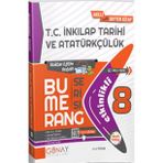 Günay Yayınları Günay Yayınları Bumerang 8. Sınıf Inkilap Tarihi Ve Atatürkçülük Lgs Hazırlık Soru Bankası (Çok Renkli)