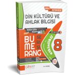 Günay Yayınları Güncel 8. Sınıf Din Kültürü Ve Ahlak Bilgisi Bumerang Etkinlikli Kitap Konu Anlatımlı Soru Bankası