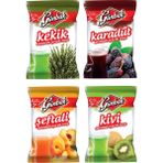Günbak Aromalı Içecek Tozu 250 gr x 4 Adet (Şeftali - Kivi - Karadut - Kekik)