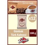 Günbak Türk Kahvesi 100 Gr X 12 Adet