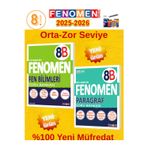 Güncel Kurmay 8.Sınıf (F-P)Fenomen B Soru Bankası Soru Bankası Seti(Orta Zor)+Kalem