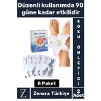 Gündelik Kullanım Kalıcı Uzun Süre Etkili Kadın Erkek Ayak Kötü Koku Önleyici Ayak Bakım Tozu 2 Adet