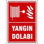 Gündoğdu 5 Adet Yangın Dolabı Uyarı Levhası