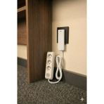 Gündüz Elektromarket Ultra Ince Fişli Uzatma Kablosu 3’lü Anahtarlı (1,5m)Dar Alanlar Için Şık ve Pratik Çözüm! - Beyaz - 1,5 Metre