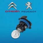 GÜNDÜZ FAR AMPÜLÜ KOMPLE DUYLU 12V-HP24W 3008-5008-C5