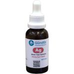 Gündüz Kimya Gümüş Test Sıvısı, Ayar Testi, Gümüş Ayar Suyu - 30 ml ambalaj