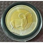 Gündüz Ticaret Bimetal Anadolu Yaban Koyunu Çil Kapsül Içinde Hatıra Para Görseldeki Ürün