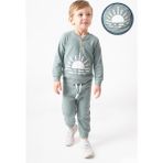 Güneş Desen Bebek ve Çocuk Lux 2'li Takım - Nefti Yeşil - 9 - 12 Ay