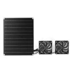 Güneş Egzoz Fanı, Verimli Hava akışlı çift Fan güneş Paneli Kiti, Ev Için 15W 12V Havalandırma Fanı, RV, Sera, Evcil Ev. Dış Mekan kullanımı Için su Geçirmez