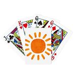 Güneş El Boyama Güneş Işığı Hava Poker Oyun Sihirli Kart Eğlence Tahta Oyunu