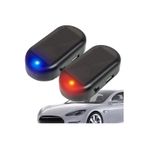 Güneş Enerji Şarjlı Oto Hırsız Caydrıcı Işıklı Mini Fake Alarm