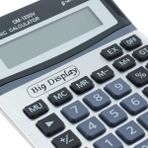 Güneş Enerjili 12 Haneli Ofis Hesap Makinesi, Büyük Boy Esnaf Modeli - Seçenek 1 - Cappuccino