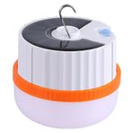 Güneş Enerjili Ampul,USB Şarjlı Açık Hava Güneş Enerjili Işık - Kancalı Göz Yormayan LED Fener - Bahçe, Çadır Ve Araç Tamiri İçin