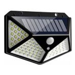 Güneş Enerjili Bahçe Aydınlatması Sokak Solar LED Su Geçirmez Sensörlü 100 Ledli