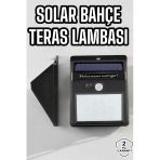 Güneş Enerjili Bahçe Lambası Solar Gece Aydınlatma Sensörlü Lamba Mir63185848