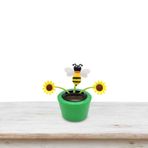 Güneş Enerjili Dans Eden Çiçek Oyuncak - Güneş Enerjili Dans Eden Çiçek | Kelebek Güneş Enerjili Sallanan Oyuncaklar, Araba Pano Süslemeleri için Güneş Enerjili Dans Eden Çiçek, Yaratıcı Hediye Homraa