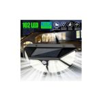 Güneş Enerjili Hareket Sensörlü 102 Led Bahçe Lambası