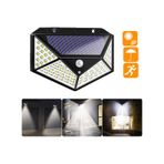 Güneş Enerjili Solar Bahçe Lambası Hareket Sensörlü 100 Led