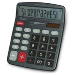 Güneş Enerjili Ve Pil Destekli Hesap Makinesi