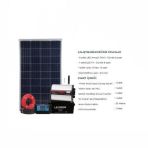 Güneş Enerjisi Aydınlatma-tv Paketi Solar Paket 170W Güneş Panel