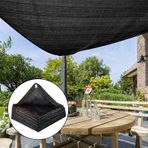 Güneş Koruyucu Gölgelik Bezi 6x6m %90 UV Dayanıklı Örgü Tarp Bitkiler Çiçekler ve Evcil Hayvanlar için Dış Mekan Koruma Ekranı, Grometler ve Bungee Topları ile Seralar için İdeal