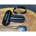 Güneş Outdoor Isme Özel Metal Clipper Çakmak,bileklik ve Asker Künye Kolye - Standart
