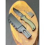 Güneş Outdoor Kamp Outdoor 21 cm Avcı Bıçağı + Zippo Kibrit Çakmak Seti - Standart