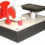 GÜNEŞ PANELİ İLE ELEKTRİK ÜRETME DENEY SETİ - MONTAJLI