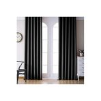 Güneş Perde Blackout Fon Perde,Siyah 280 X 260