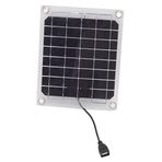 Güneş Pili Şarj Cihazı Akıllı Koruma ile 10 watt güneş paneli RV Deniz Teknesi için Esnek Güneş Paneli Kapalı Izgara Sistemi