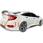 Güneşli Garaj Honda Civic Fc5 Turbo Marşpiyel (Plastik)