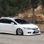Güneşli Garaj Honda Civic Fd6 Makyajlı Typer Ön Ek (Plastik)