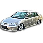 Güneşli Garaj Honda Civic Vtec 2 Yan Marşpiyel (Plastik)