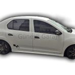 Güneşli Garaj Renault Symbol 2013-2016 Marşpiyel (Plastik)