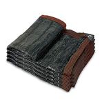 Güneşlik Ağı 3 x 4 m Gölgelik Ağı Güneş Koruyucu Gölgelik Bezi, %75 UV Dayanıklı Koruma Gölgelik Örgü Tarp, Grometli Bantlı Kenar, Bahçe, Çiçek, Bitki, Sera Örtüsü için Siyah Güneşlik Ağı
