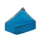 Güneşlik Net Güneşlik Ağı, Dış Mekan için Gölge Tarps, grometli kumaş tente, ısıya dayanıklı, bitkiler, çardaklar, teraslar, arka bahçeler, seralar vb. için uygundur (6 m* 6 m)