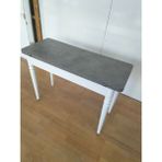 Güney Ahşap Mobilya 110 x 45 Cm Katlanır Mutfak Masası - Gri