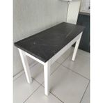 Güney Ahşap Mobilya 110 x 45 Cm Katlanır Mutfak Masası - Siyah