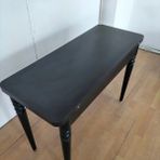 Güney Ahşap Mobilya 110 x 45 Cm Katlanır Mutfak Masası - Siyah